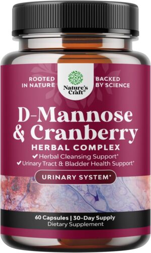 D Mannose with Cranberry Supplement...
