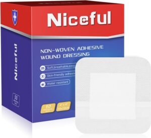 50 Count Adhesive Gauze Island Dres...