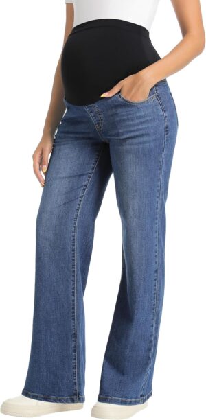 V VOCNI Women’s Maternity Jea...