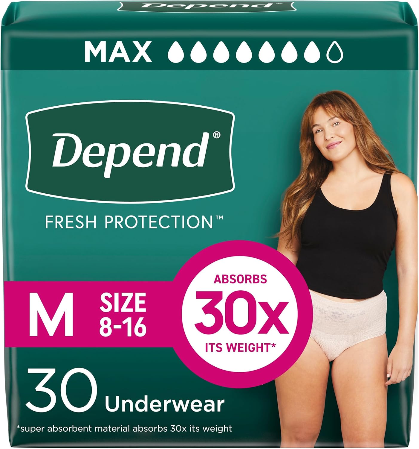 Depend Fresh Protection Adult Diape...