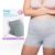 Frida Mom Postpartum Underwear, Disposable Boyshort Panties, High-Waist, Seamless, Stretch Support for Postpartum Recovery, Size XL (Waist 42″-64″ Stretched), Pack of 8