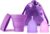 Menstrual Cups with Collapsible Storage Cup, Leak-Proof Design with Medical Grade Silicone Period Cups Reusable, Tampon and Pad Alternative,for Light Flow and Heavy Flow Large+Small