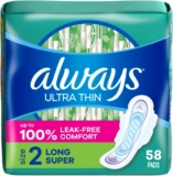 Always Ultra Thin Pads with Wings, ...