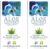 Aloe Cadabra Natural Water Based Personal Lubricant and Vaginal Moisturizer, Organic Aloe Lube for Men, Women and Couples, Non-Staining, pH Balanced (Unscented 2.5 Ounces, 2 Pack)
