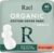 Rael Pads for Women, Organic Cotton Cover – Period Pads with Wings, Feminine Care, Sanitary Napkins, Heavy Absorbency, Unscented, Ultra Thin (Overnight, 40 Count)