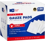 100pc Large Sterile Gauze Pads 4...