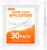 30 Pack Disposable Vaginal Suppository Applicator for Women, Fits Most Lubricants Creams Gels Pills Tablet Suppositories, Threaded End, Soft & Small Tip, with Dosage Markings, Individually Wrapped