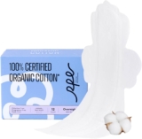 100% Organic Overnight Pads for Wom...
