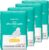 Amazon Basics Regular Absorbency Feminine Pads for Women, Ultra Thin with Flexi-Wings, Unscented, Size 1, Absorbent, 144 Count (4 Packs of 36) (Previously Solimo)