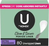U by Kotex Panty Liners, Clean ...