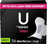 U by Kotex Balance Teen Ultra Thin ...