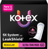 Kotex Ultra Thin Pads, Regular Abso...