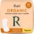 Rael Panty Liners for Women, Organic Cotton Cover – Regular Pantiliners, Light Absorbency, Unscented, Chlorine Free (Regular, 81 Count)