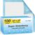100 Count 22” x 22” Super Absorbency Disposable Underpads, Leakproof Quick Drying Disposable Pads for Baby, Puppy and Adults, Puppy Pads, Cat Pee Pads for Dogs, Potty Puppy Training Pads