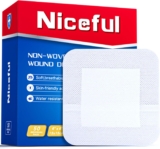 50Pcs Adhesive Gauze Island Dressin...