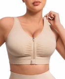 FeelinGirl Zip Front Closure Bras f...