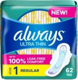 Always Ultra Thin Pads with Wings, ...