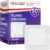 HEALQU Bordered Gauze Island Dressing – 50 Count, 2″ x 2″ Sterile Individually Wrapped Gauze Pads with Water-Resistant, Non-Woven Backing – Soft and Breathable Wound Dressing for First Aid and Medical
