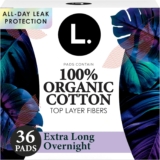 L. Ultra Thin Pads for Women, Organ...