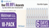 Amplim Midstream Pregnancy Test Sti...
