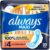 Always Maxi Overnight Pads with Wings for Women, Size 4, Overnight Absorbency, Unscented, 33 Count