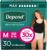 Depend Fresh Protection Adult Diapers, Incontinence & Postpartum Bladder Leak Underwear for Women, Disposable, Maximum, Medium, Blush, 30 Count, Packaging May Vary